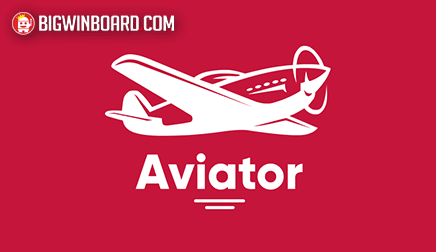 Arte oficial del juego instantáneo Aviator de Spribe, con avión volando sobre un multiplicador creciente